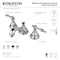 Kingston Brass KS5565NL 8" Widespread Bathroom Faucet, Oil Rubbed Bronze KS5565NL - alternate 2